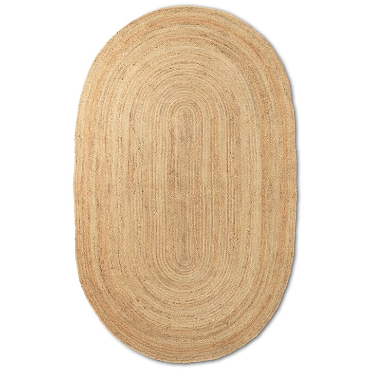 Eternal jutematta oval large - Natural - Ferm Living