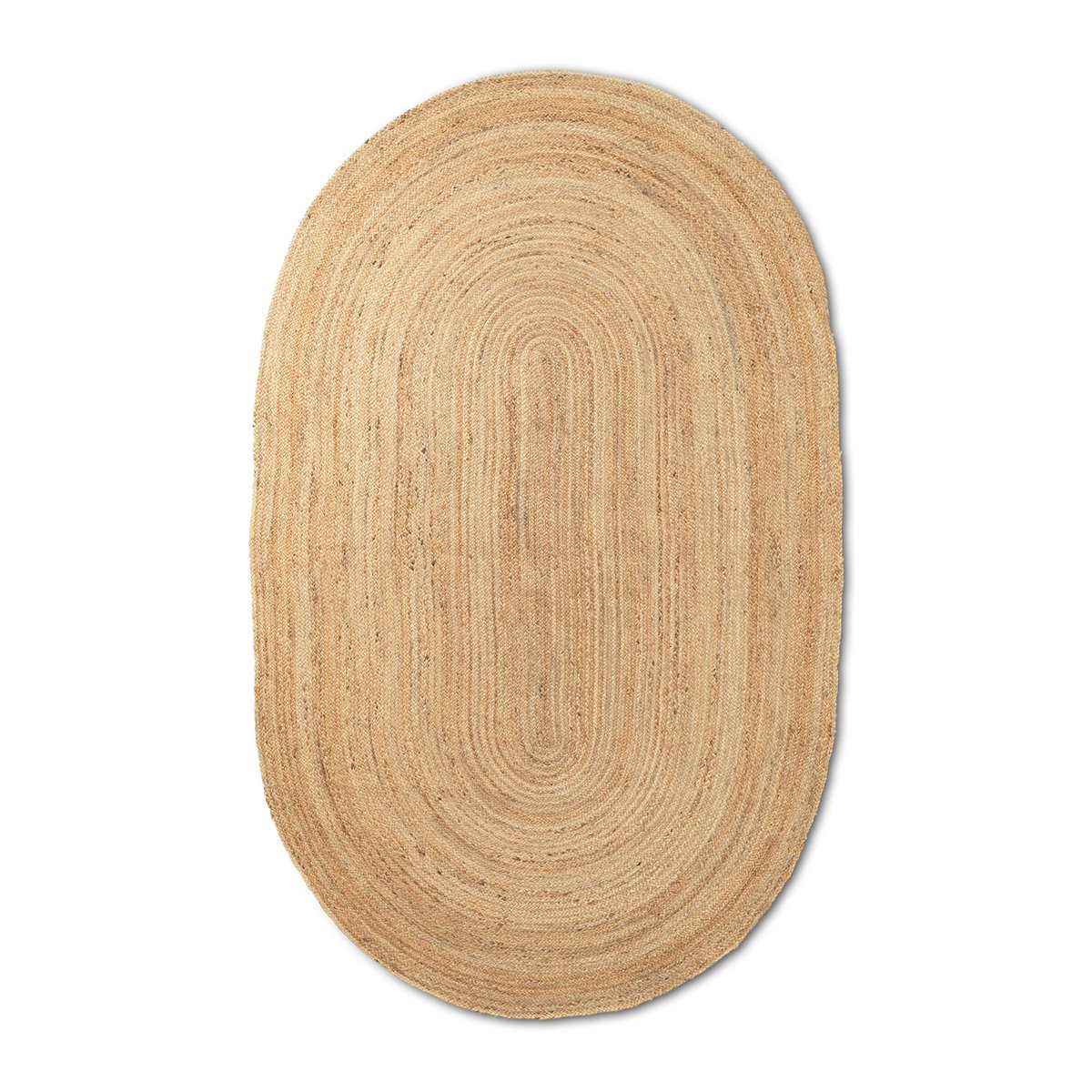 Ferm Living Eternal jutematta oval small Natural | Skandinavisk Design | Jutemattor | Beige