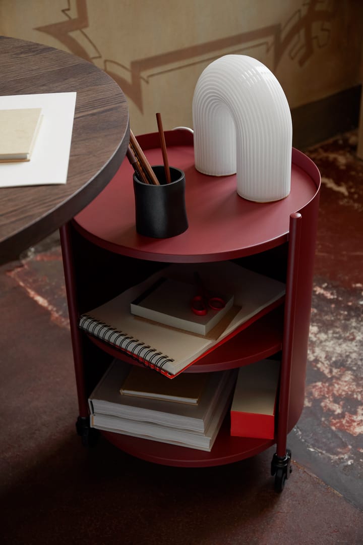 Eve sidobord, Mahogany Red Ferm Living