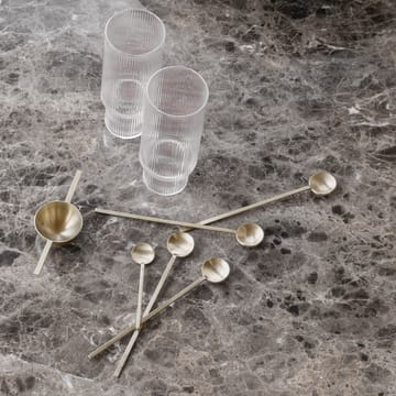 Fein longdrinksked - Mässing - Ferm Living