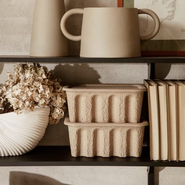 Ferm förvaringslåda papper liten 2-pack - Brun - Ferm Living