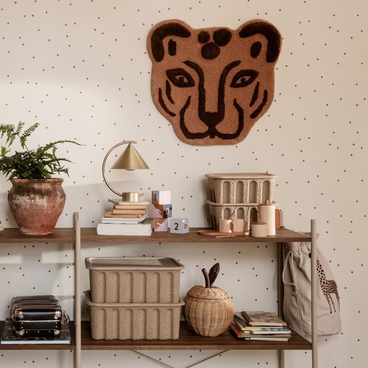 Ferm förvaringslåda papper liten 2-pack, Brun Ferm Living