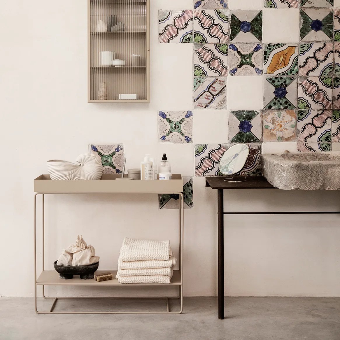 Ferm Living plant box konsolbord, Cashmere Ferm Living