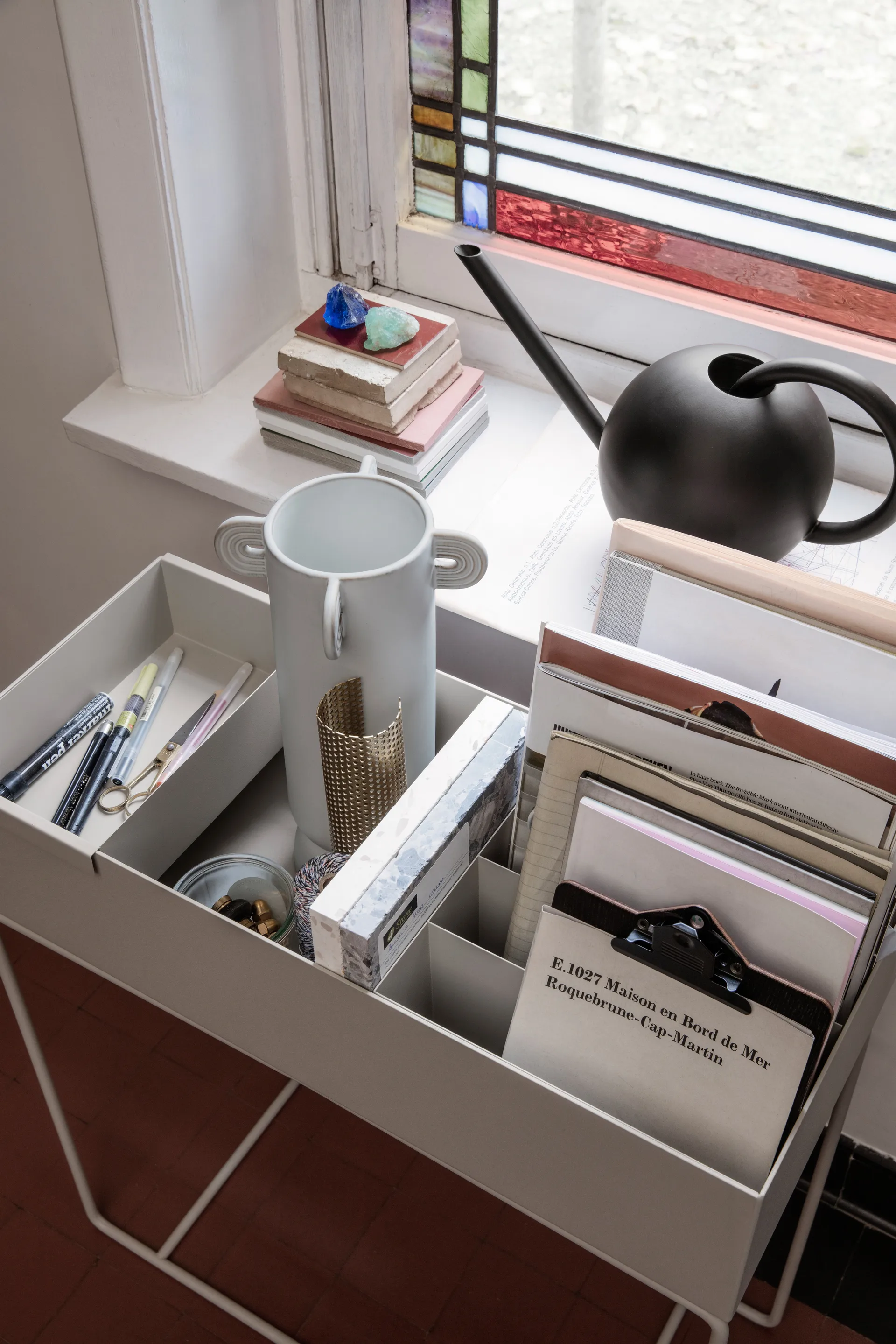 Ferm Living plant box, Light grey (ljusgrå) Ferm Living