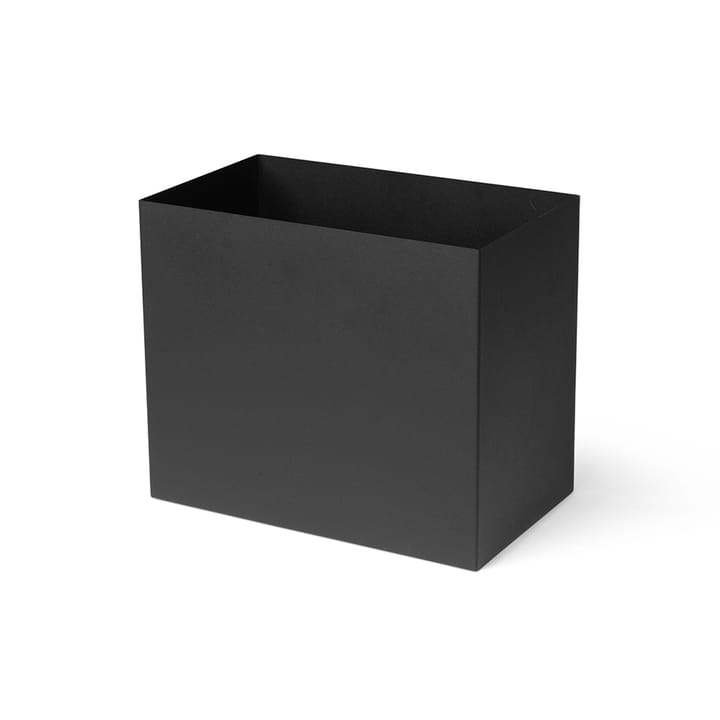 Ferm Living plant box pot large, Black Ferm Living