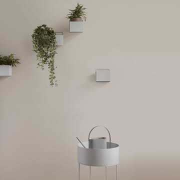 Ferm Living plant box rund - ljusgrå - Ferm Living