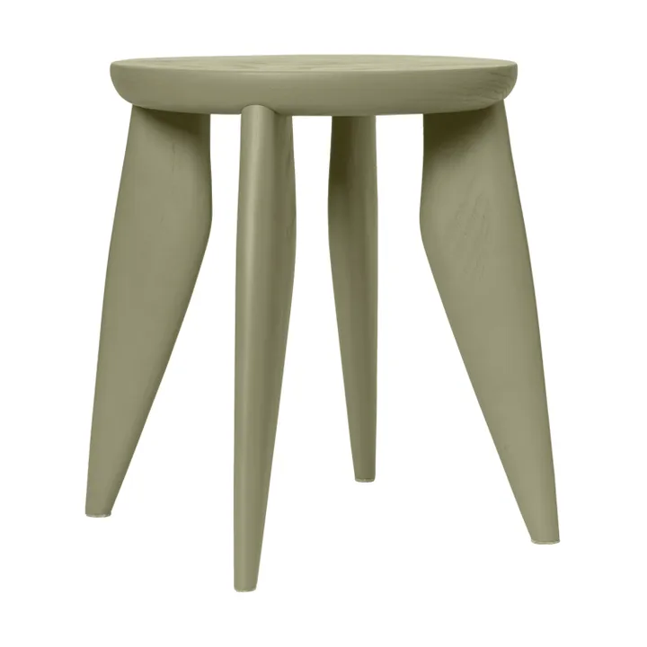 Feve kids rund pall - Elm green - Ferm Living