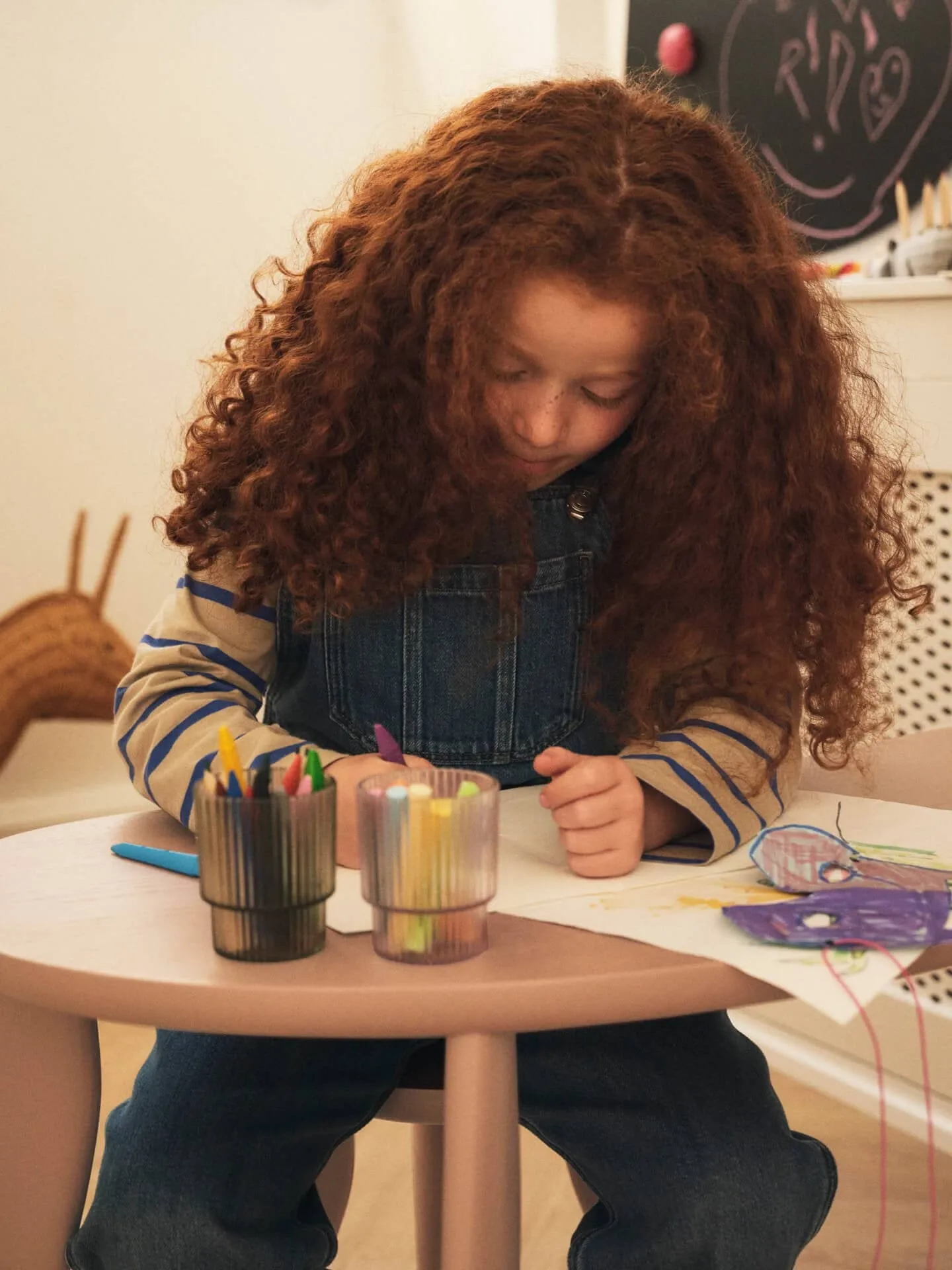 Feve kids skrivbord, Rose Ferm Living