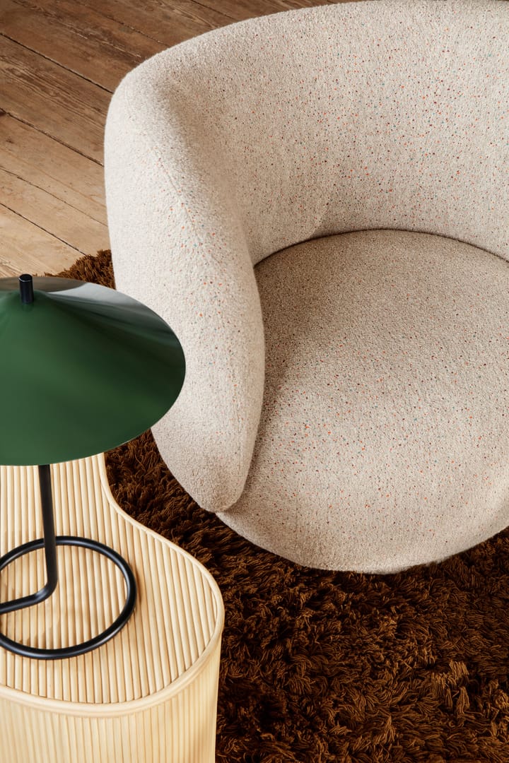 Filo bordslampa, Black-dark olive Ferm Living