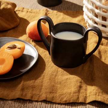 Flow assiett 15 cm - Svart - Ferm Living