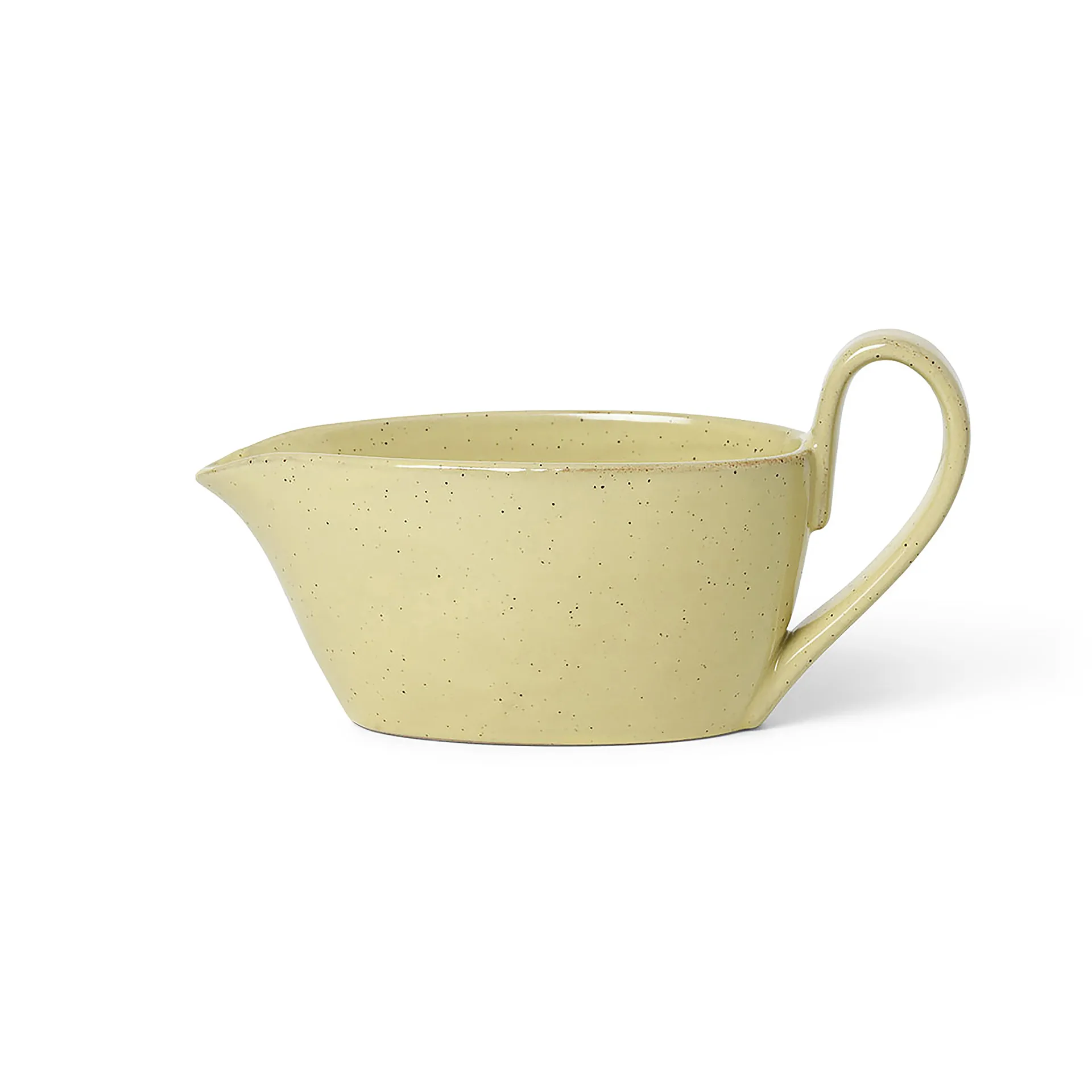 Flow såskanna 30 cl, Yellow Speckle Ferm Living