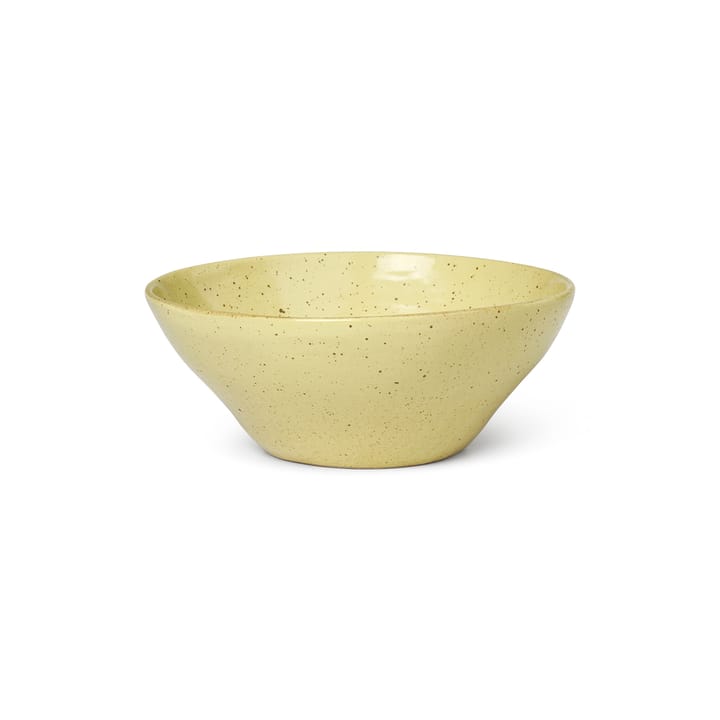 Flow skål 14,5 cm - Gulspräcklig - Ferm LIVING