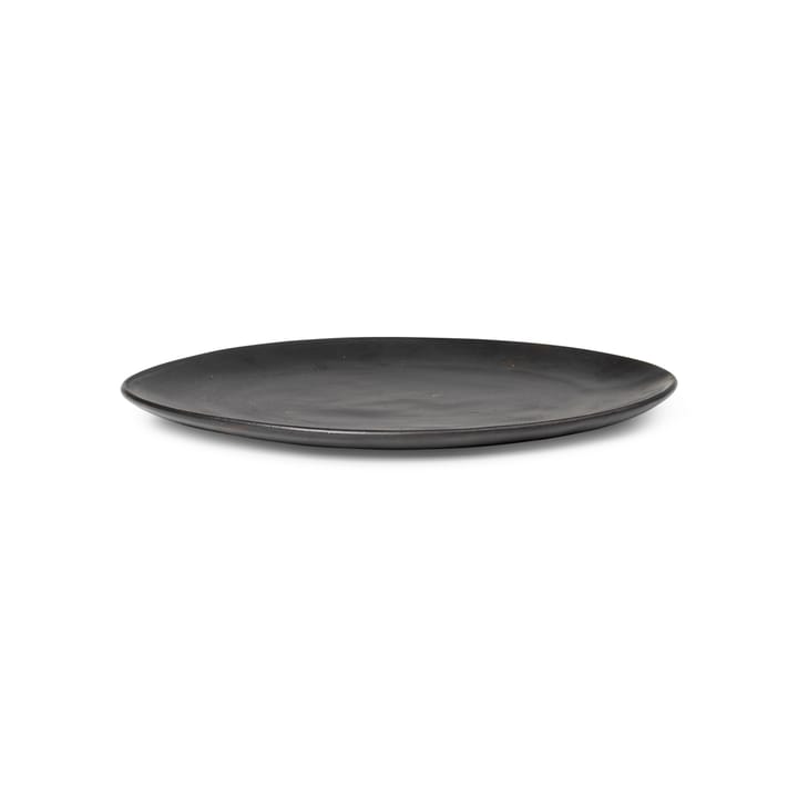 Flow tallrik 22 cm - Svart - Ferm Living