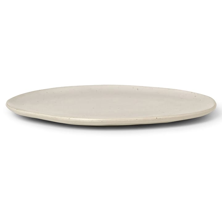 Flow tallrik 27 cm - Off-white speckle - Ferm Living