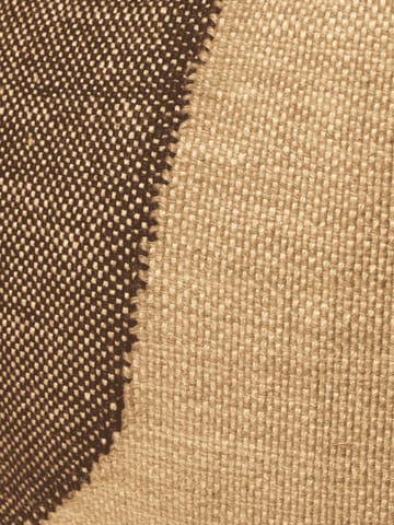 Forene cylinder pouf sittpuff Ø38x42 cm - Tan-Chocolate - Ferm Living
