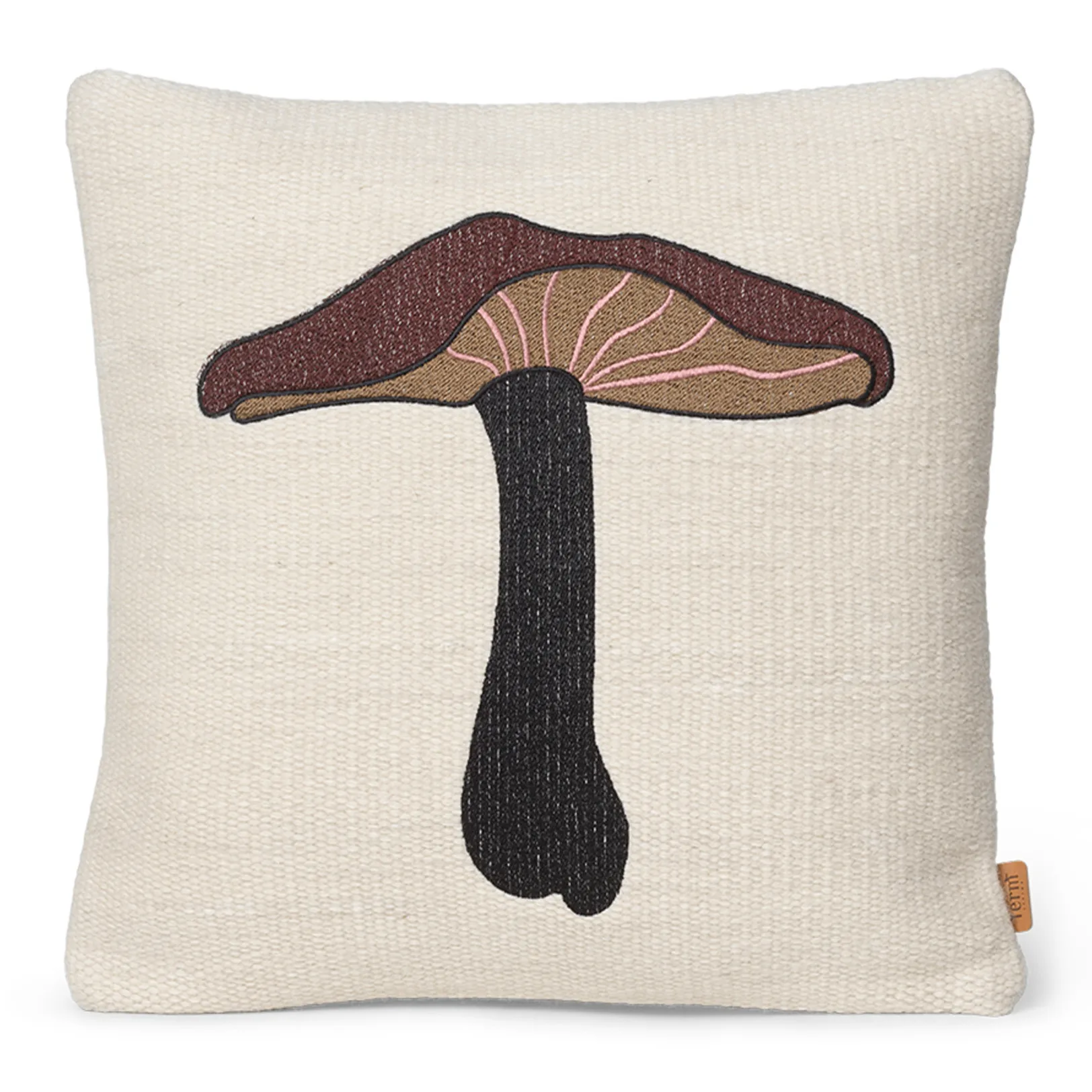 Forest broderad kudde 40x40 cm, Lactarius Ferm Living