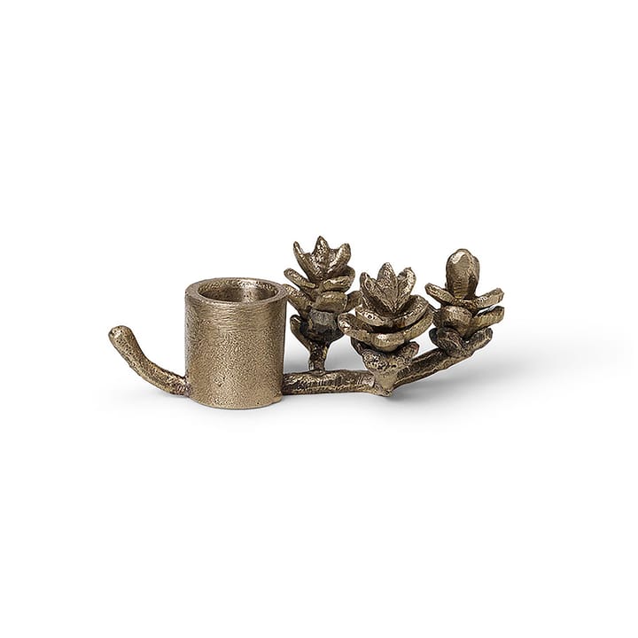Forest ljusstake 6 cm - Mässing - Ferm Living