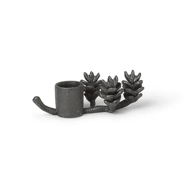 Forest ljusstake 6 cm - Svart mässing - Ferm Living