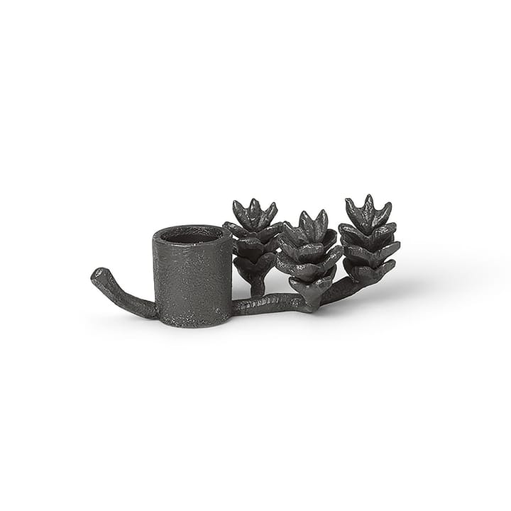 Forest ljusstake 6 cm - Svart mässing - Ferm Living