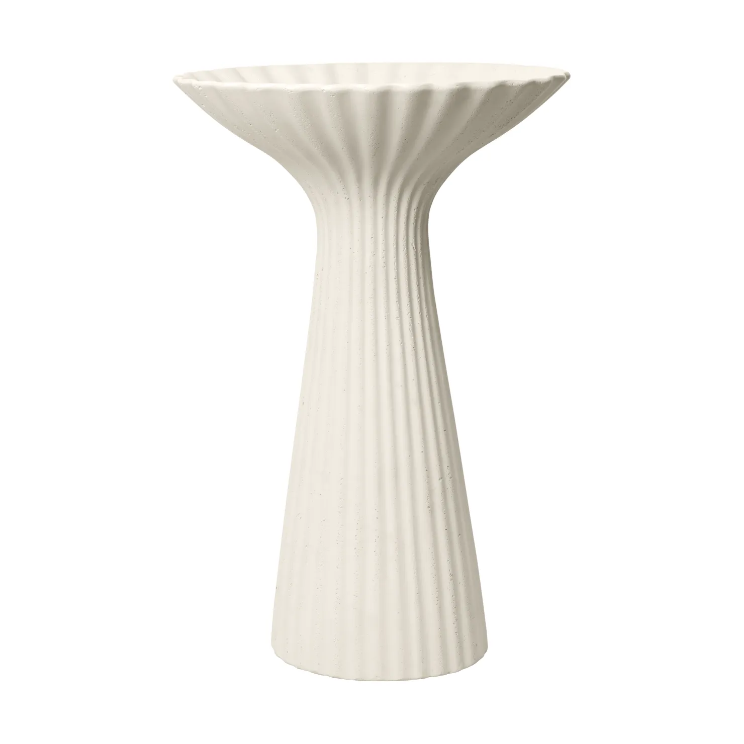 Fountain pedestal, Ivory,75 cm Ferm Living