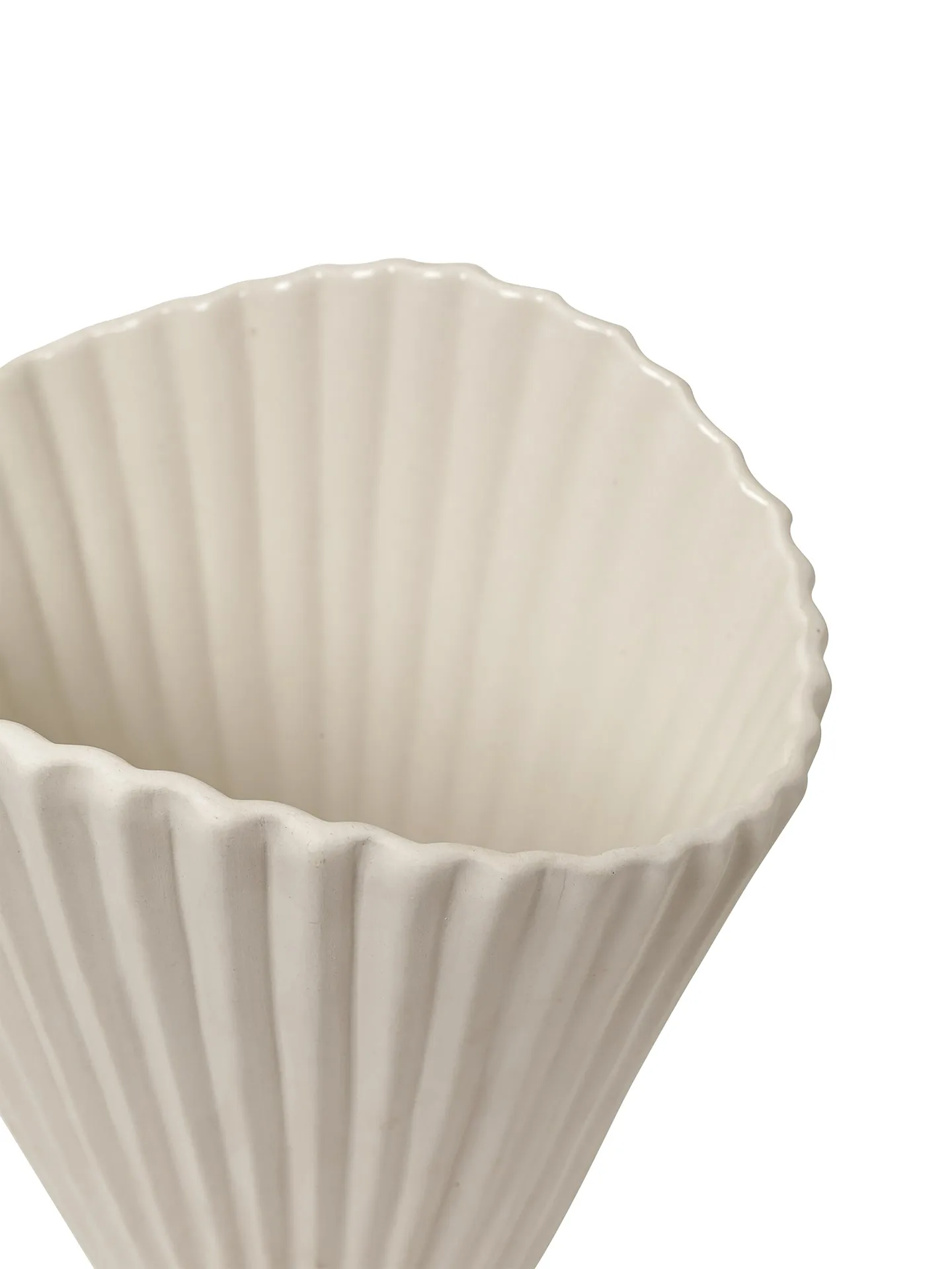 Fountain vas 30,5 cm, off white Ferm Living