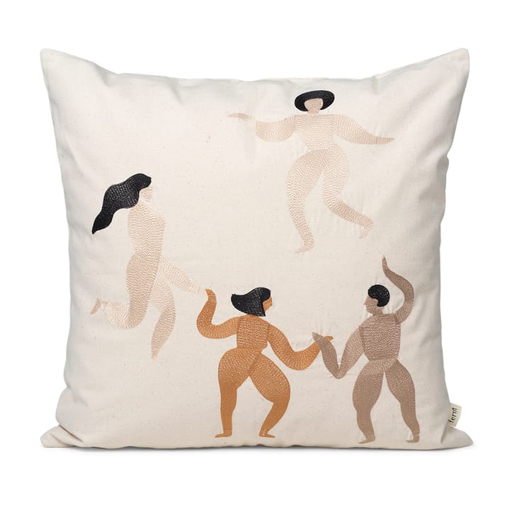 Free kudde 50x50 cm - Natural - Ferm Living