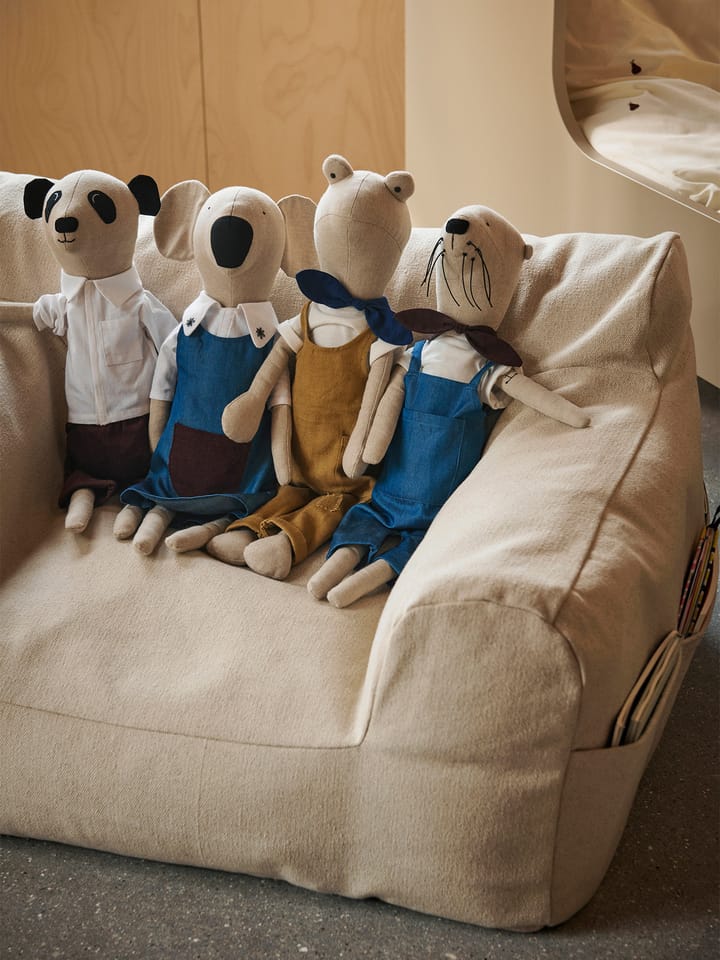 Frog Teddy gosedjur, Natural Ferm Living