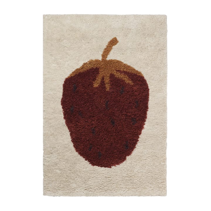 Fruiticana matta L 120x180 cm - Strawberry - Ferm Living