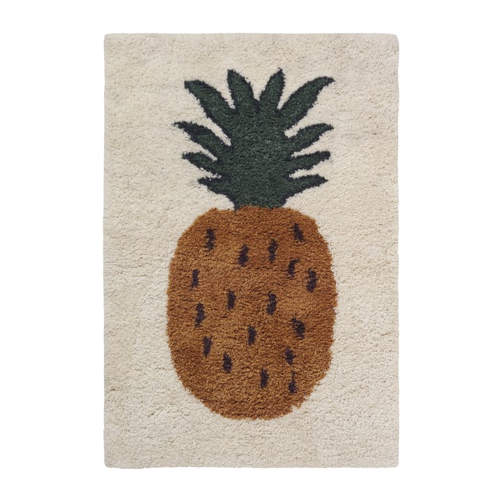 Fruiticana matta S 80x120 cm - Pineapple - Ferm Living