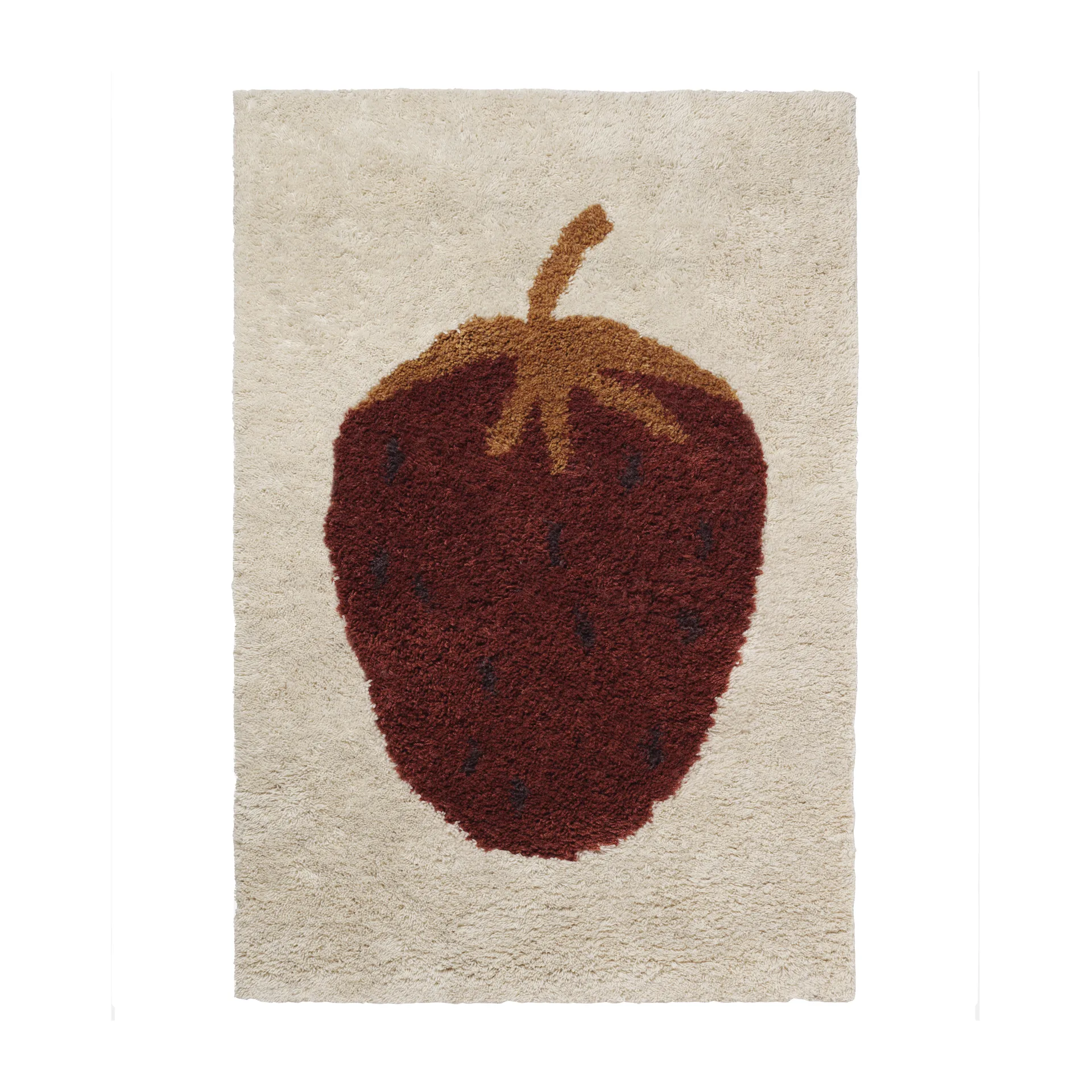 Fruiticana matta S 80x120 cm, Strawberry Ferm Living