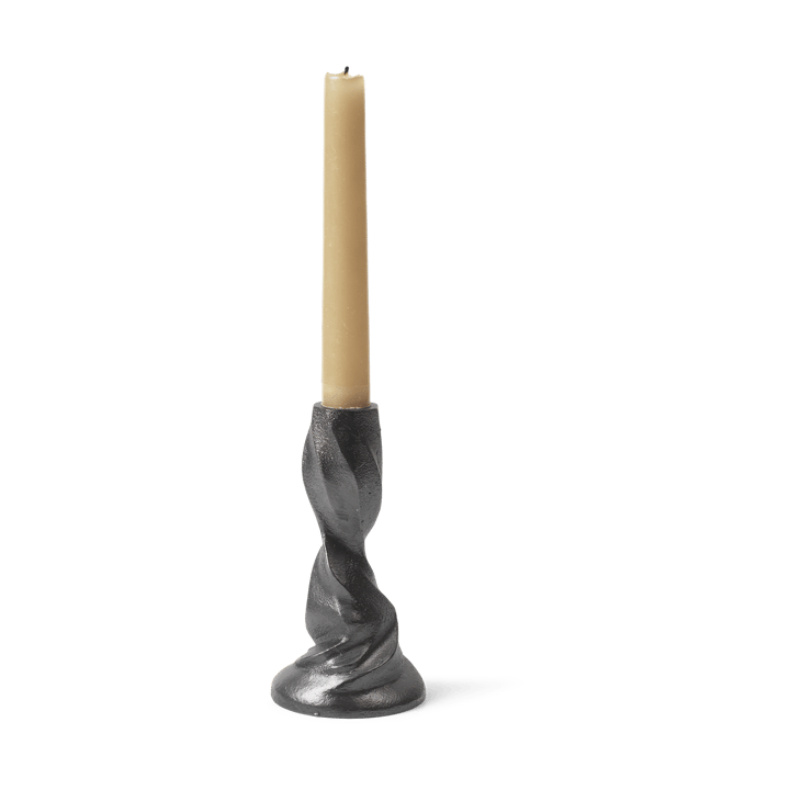 Gale ljusstake 13 cm, Blackened Aluminium Ferm Living