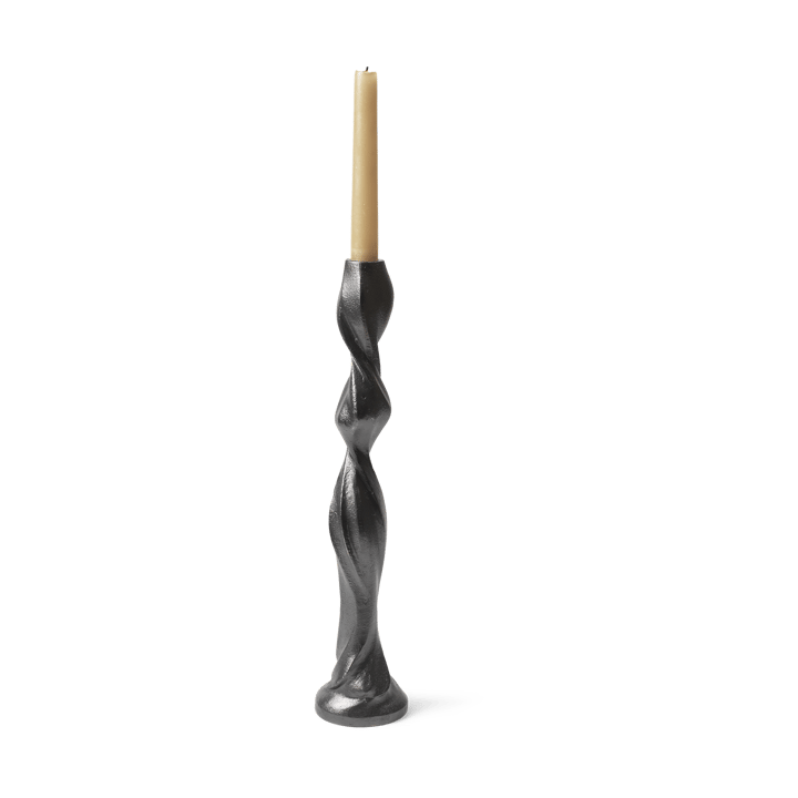Gale ljusstake 38 cm, Blackened Aluminium Ferm Living