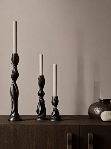 Gale ljusstake 38 cm - Blackened Aluminium - Ferm Living