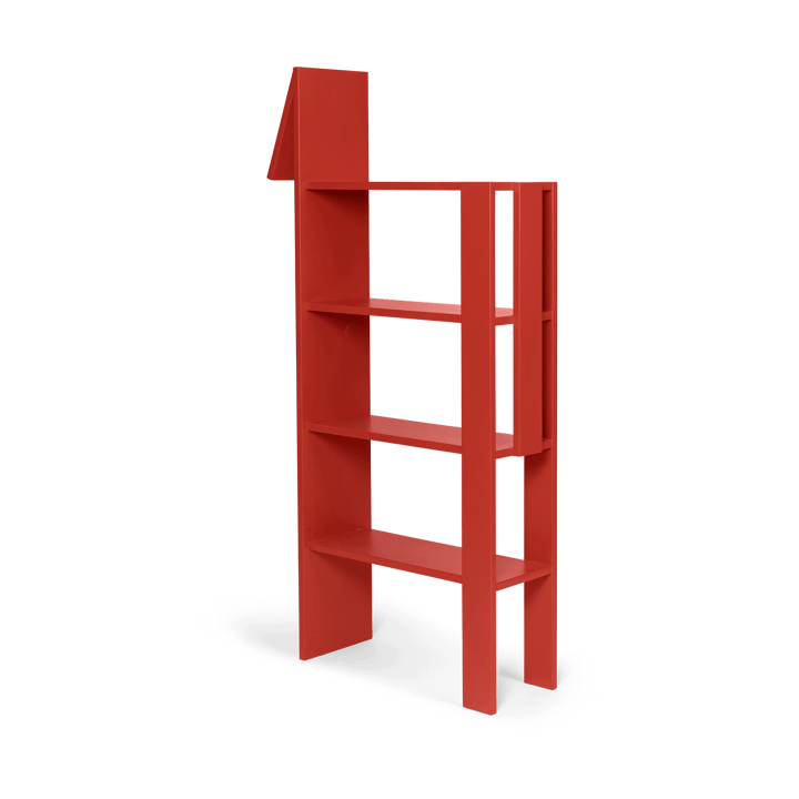 Giraffe bokhylla 69x140 cm, Poppy Red Ferm Living