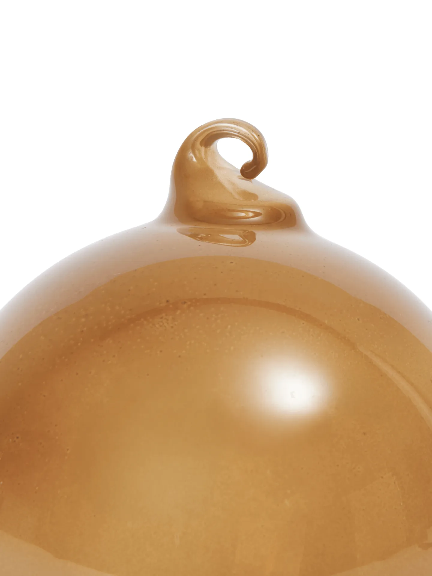 Glass bauble julkulor M Ø8 cm 3 delar, Roseate Opaque Ferm Living