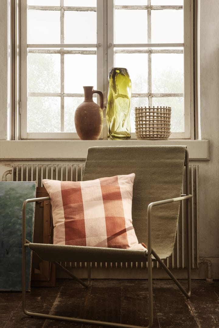 Grand kudde 50x50 cm, Rose-rust Ferm Living