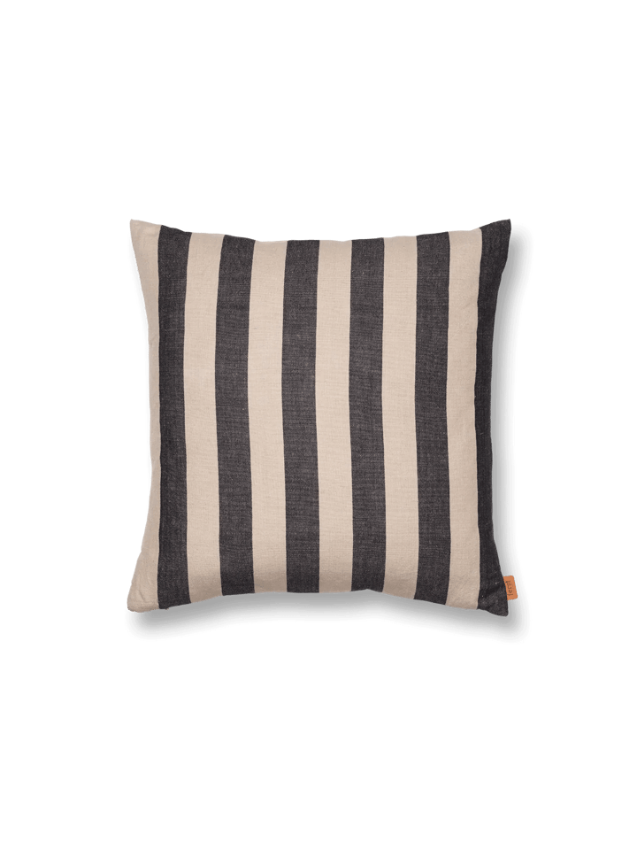 Grand kuddfodral 50x50 cm - Sand-svart - Ferm Living