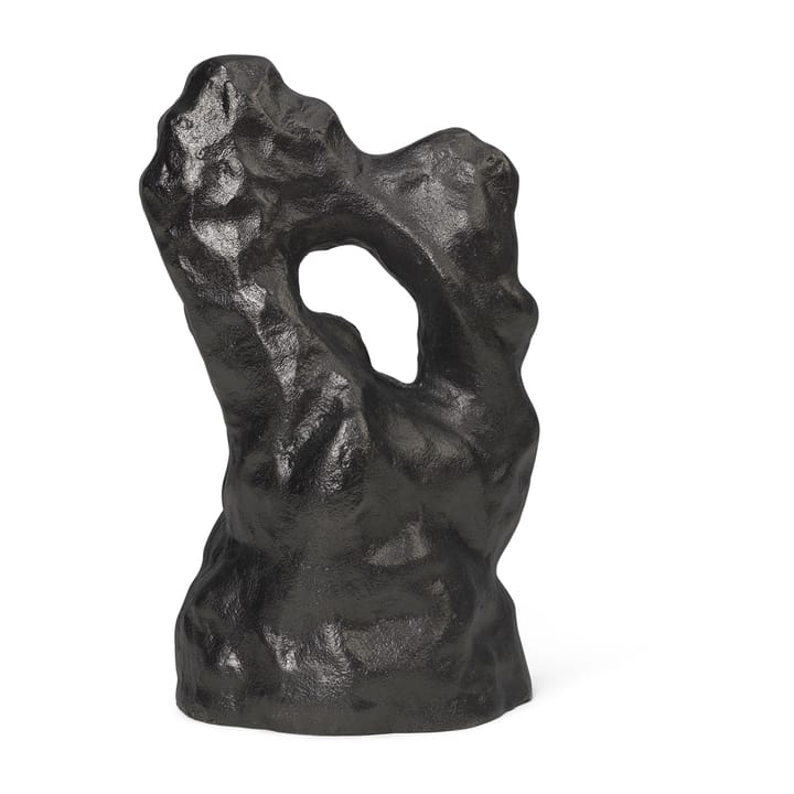Grotto skulptur - Blackened Aluminium - Ferm Living