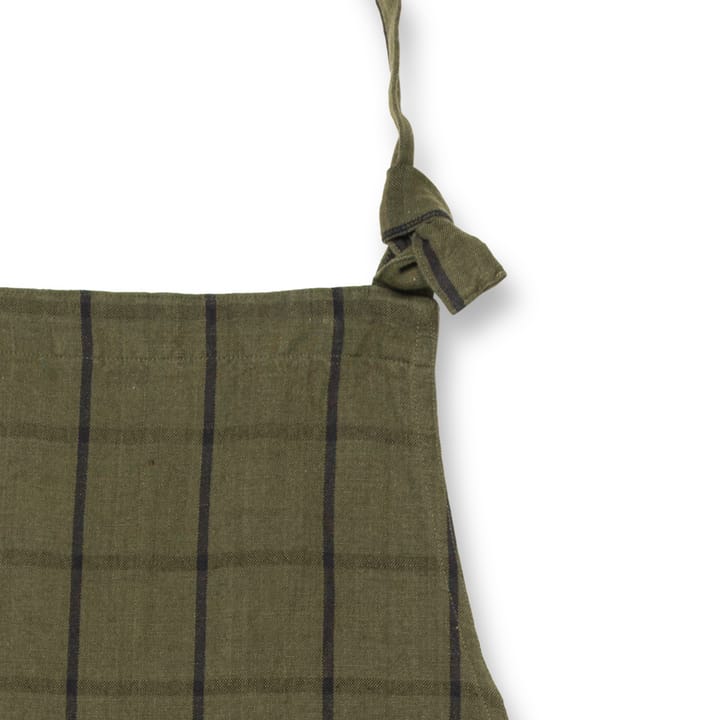 Hale förkläde, Grön-svart Ferm Living