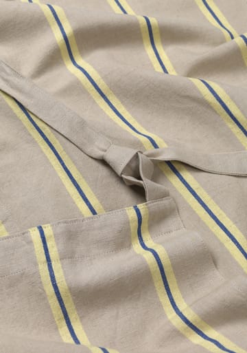 Hale förkläde - Oyster-lemon-bright blue - Ferm Living