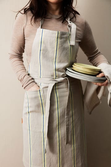 Hale förkläde - Oyster-lemon-bright blue - Ferm Living