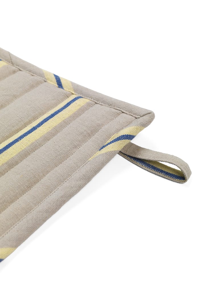 Hale grytlapp 2-pack, Oyster-lemon-bright blue Ferm Living
