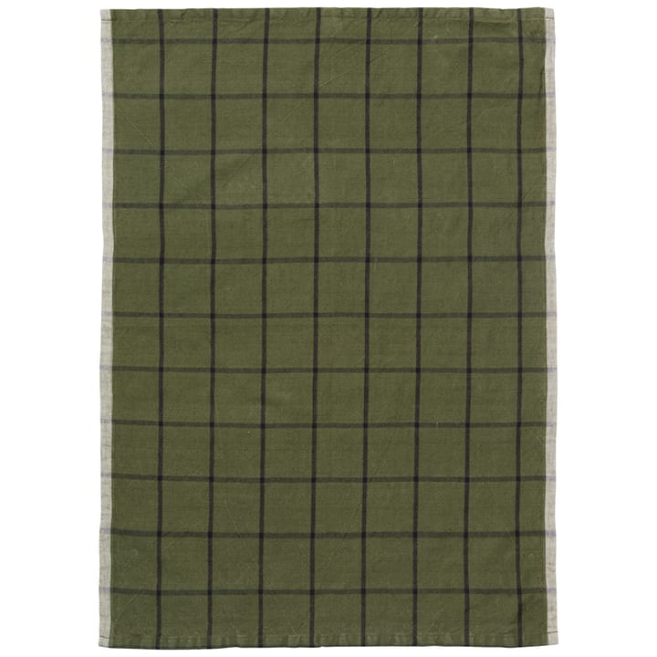 Hale kökshandduk 50x70 cm - Green-black - Ferm Living