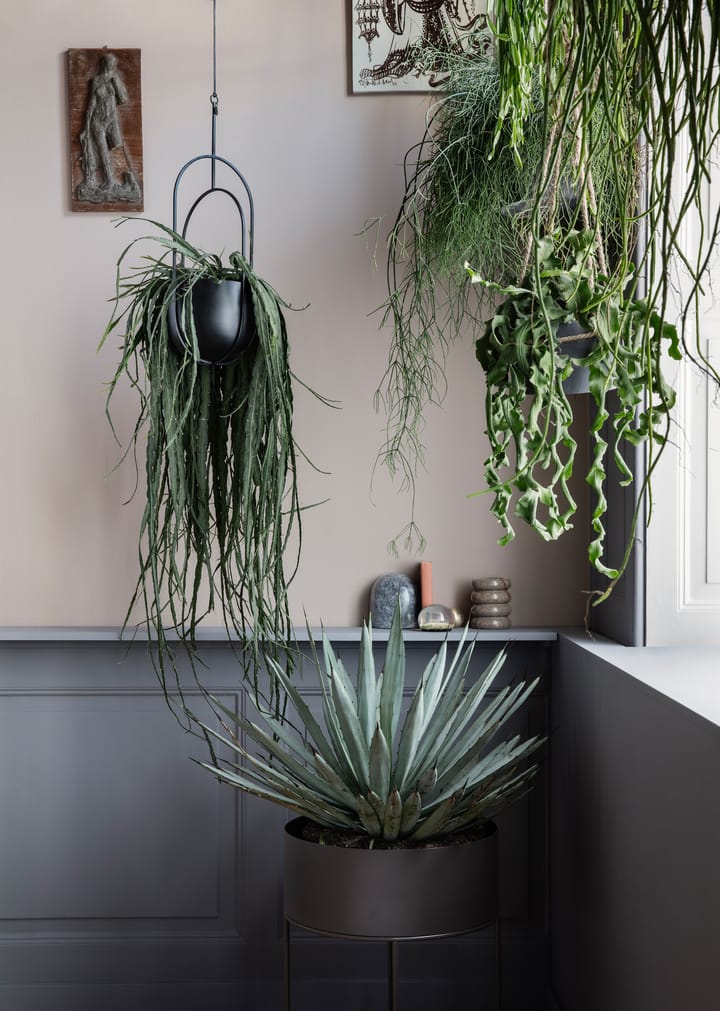 Hanging deco pot hängande kruka Ø18.5 cm, Svart Ferm Living