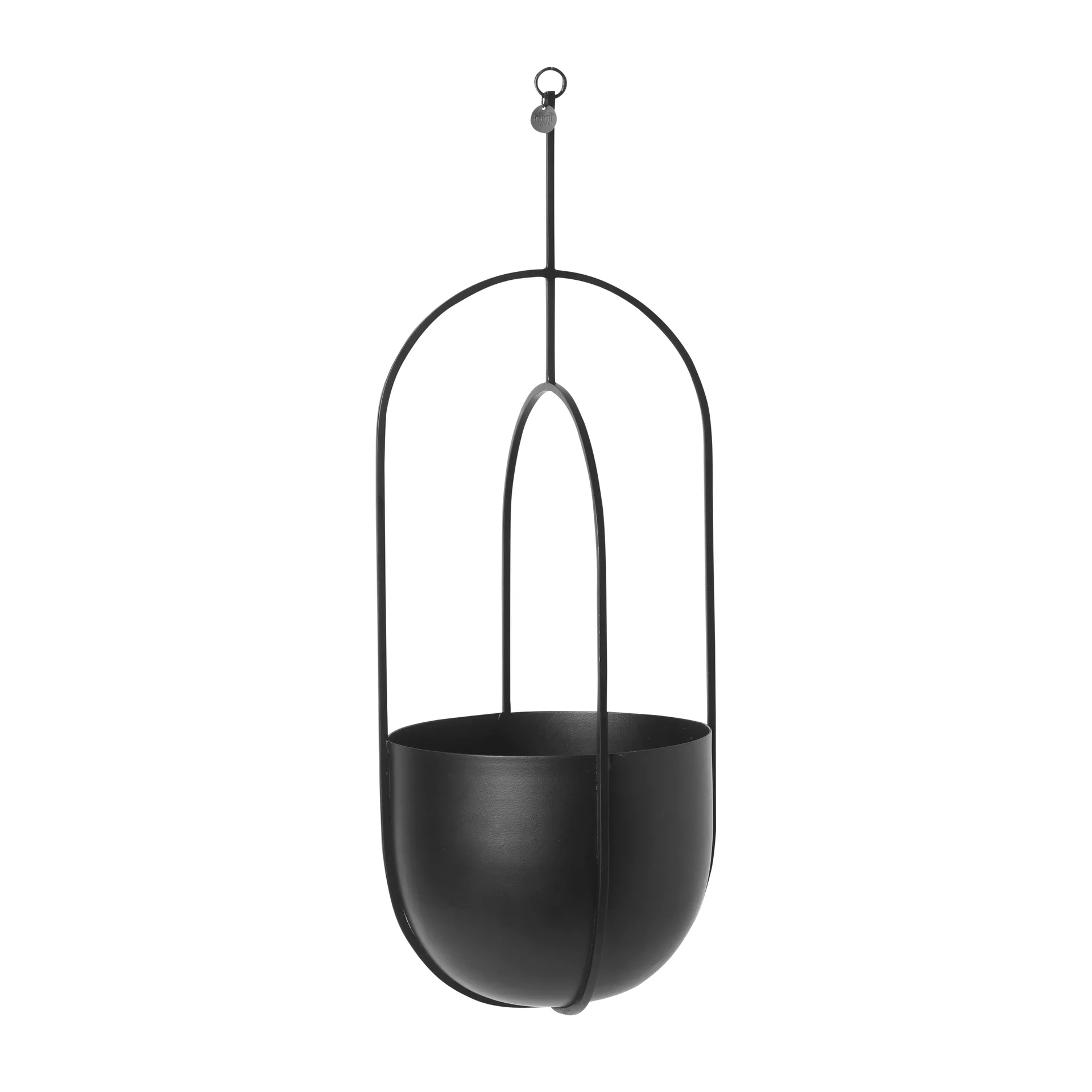 Hanging deco pot hängande kruka Ø18.5 cm, Svart Ferm Living