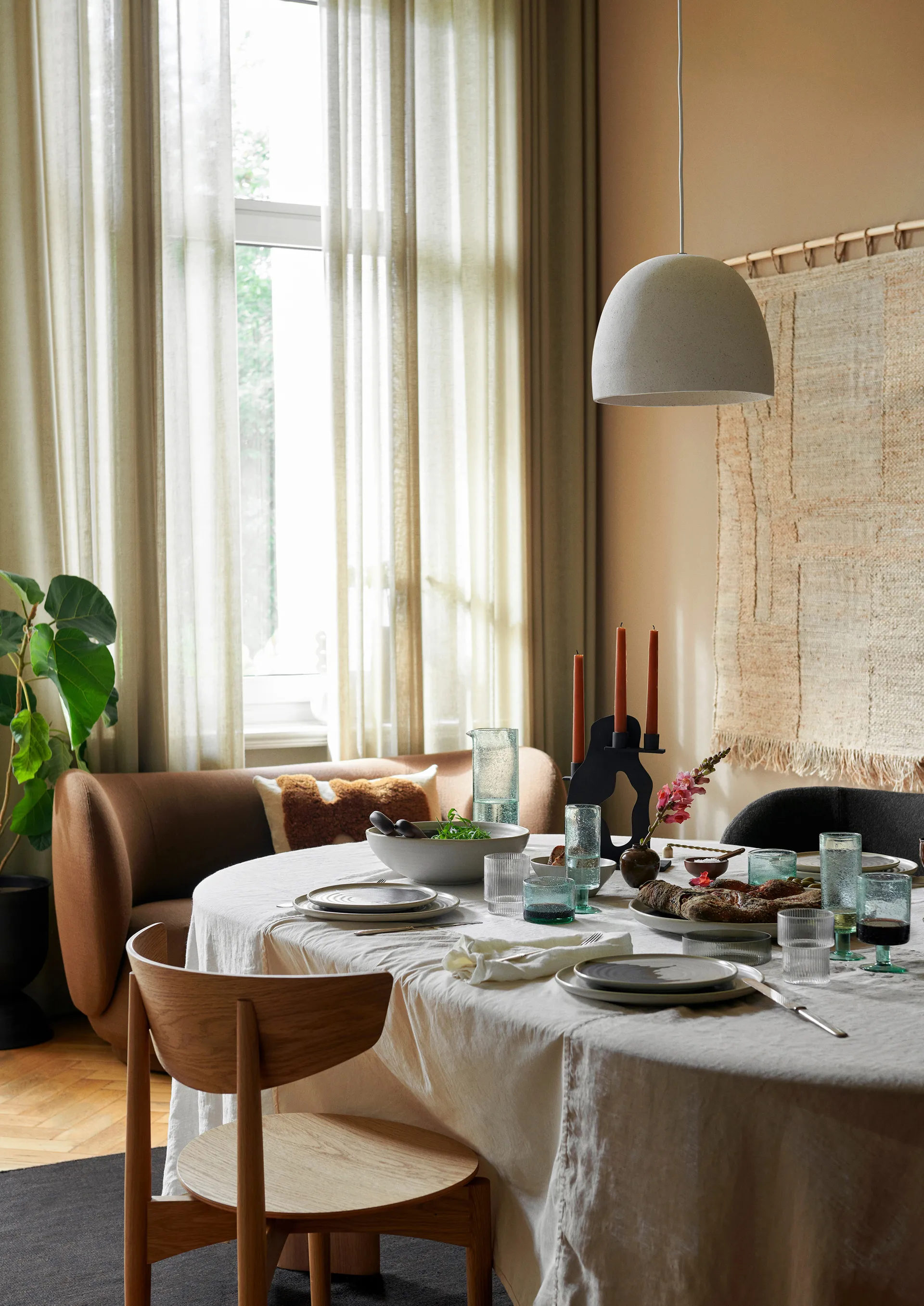 Harvest väggdekoration 100x165 cm, Natural Ferm Living