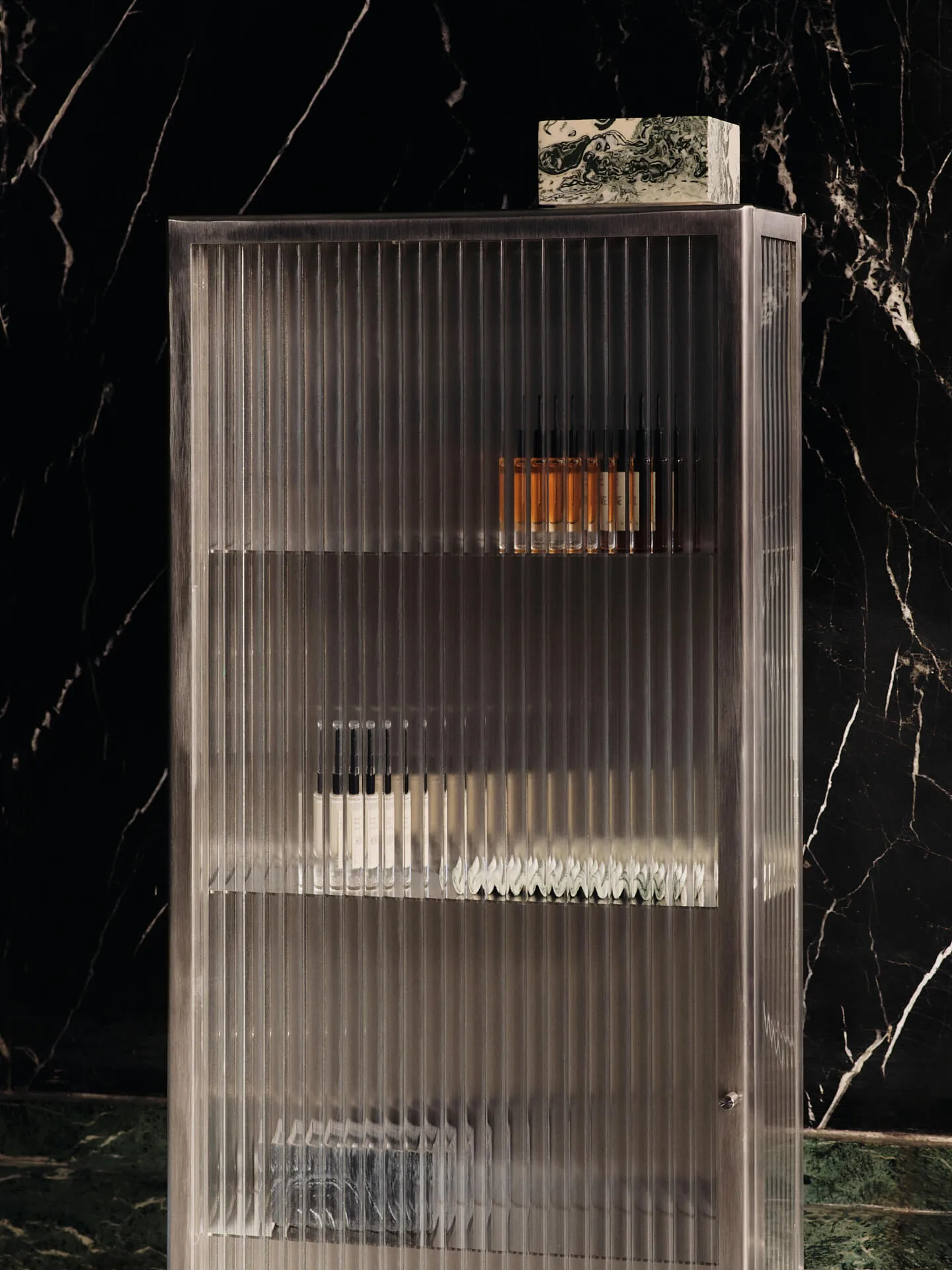 Haze väggskåp 35x100 cm, Stainless steel Ferm Living