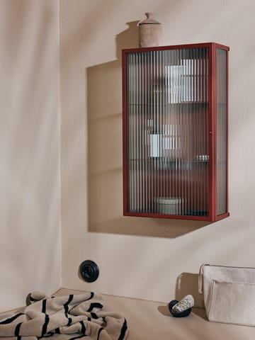 Haze väggskåp - Oxide Red - Ferm Living