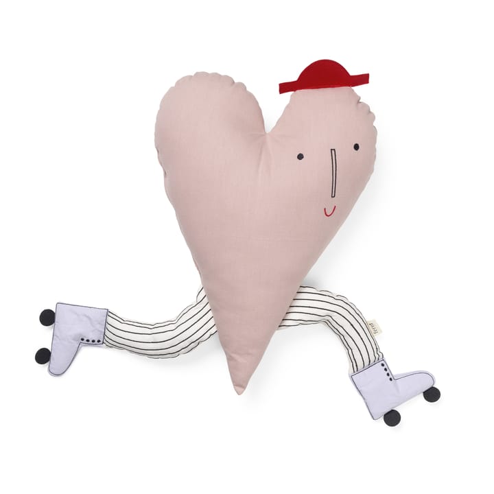 Heart kudde - Dusty rose - Ferm Living