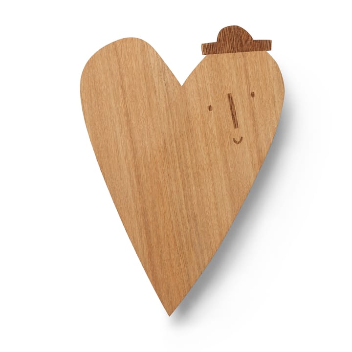 Heart vägglampa - Oljad ek - Ferm LIVING